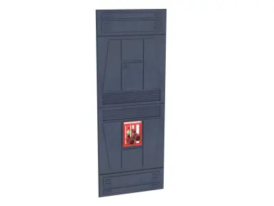 Death Star Wall Panel - B1 - 1-18 scale Kenner Hasbro 3D print model