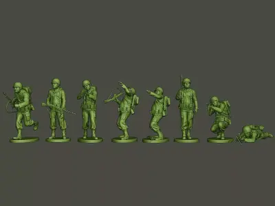 American soldier ww2 A3 Pack