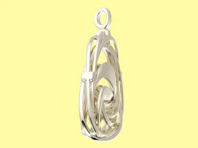 Wavy Necklace 3D print model