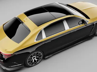 2023 Mansory Maybach S680 3D model