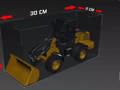  326 P-Tier Compact Wheel Loader - Special Edition 3D print model