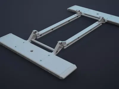 MH-6 Little Bird EPS Early 3D Print 3D print model