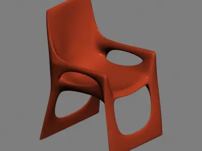 chair 166 3D model