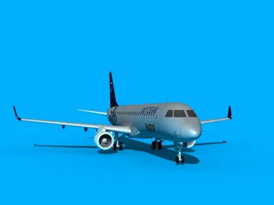 Embraer Emb-190 Austral Sky Team 3D model