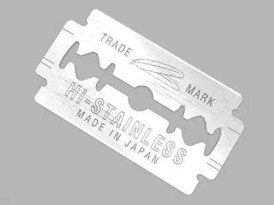 Razor Blade 3D model