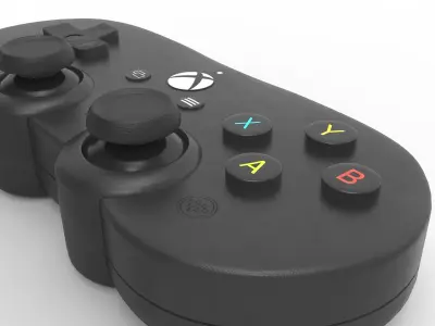Controller Low-poly 3D model