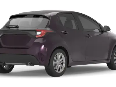 Generic Hatchback 02 3D model
