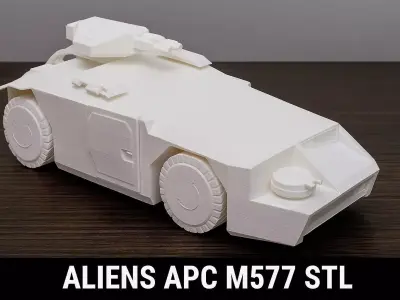 APC - M577 Armored Personnel Carrier - 3D Print 3D print model