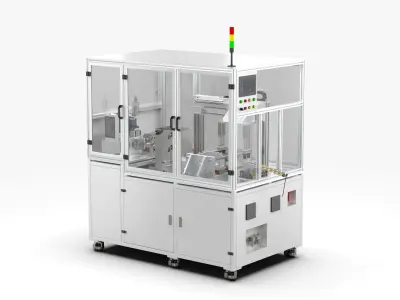 Automatic Micro Motor Rotor Assembly Machine 3D model