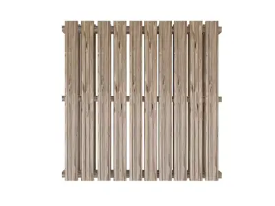 Wooden Pallette Low-poly 3D model