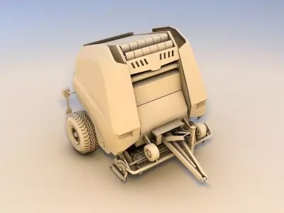 john deere v 461 3D model