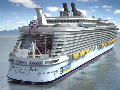 Symphony Of The Seas cruise ship 3D model