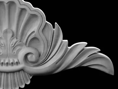 Ornament decorative shell 3D model