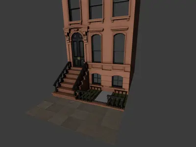 Classical Apartment-01 Free low-poly 3D model