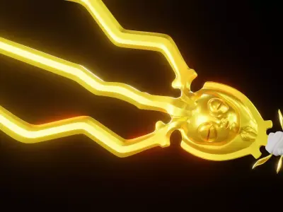 Konjiki Ashisogi Jizo 3D model