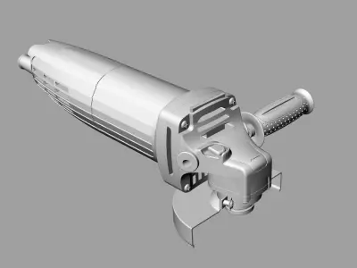 Angle Grinder 3D model 3D model