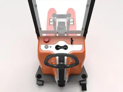 Electric Pallet Stacker 3D model
