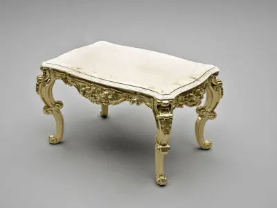 Classical Antique Table 3D model
