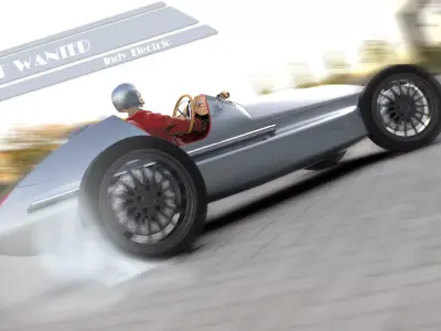 Indy Car Concept 3D model