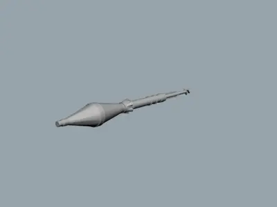 RPG Rocket 3D model