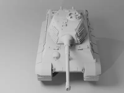 TIGER 2  3D print model
