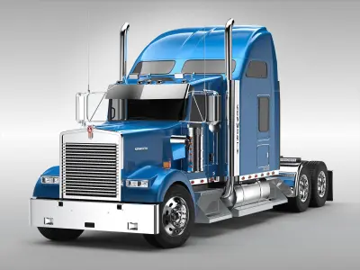Kenworth W900 3D model