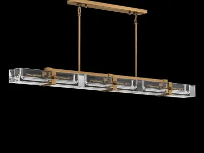 SAVILE LINEAR CHANDELIER 72 3D model