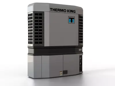 Thermo King SB-II Refrigeration Unit Low-poly 3D model