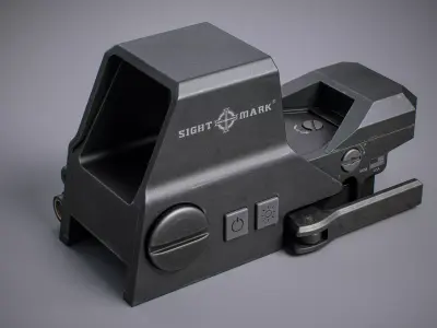 Sight Mark Scope Low-poly 3D model