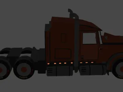 Semi Truck 3D model