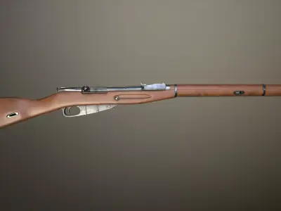 Mosin Nagant 3D model