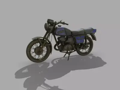 DirtyMorocycle motorcycle 3D model