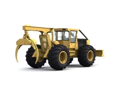 Log Splitter 3D model