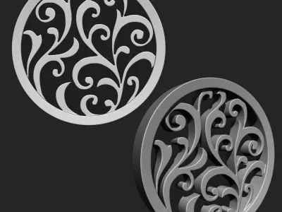 Round Window IMM Brush Pack 10 in One 3D model