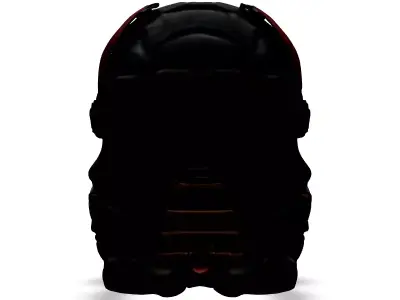 Realistic Gas Mask 3D Model Low-poly 3D model