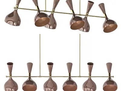 Helsinki II Suspension Lamp 3D model