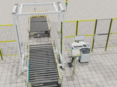 AutoCheck-in 3D model