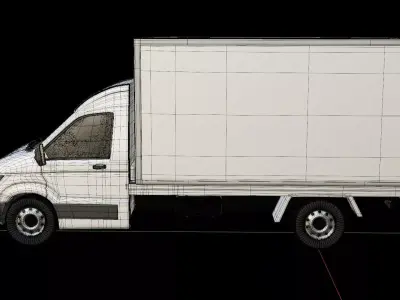 Volkswagen Crafter cargo truck 3D model