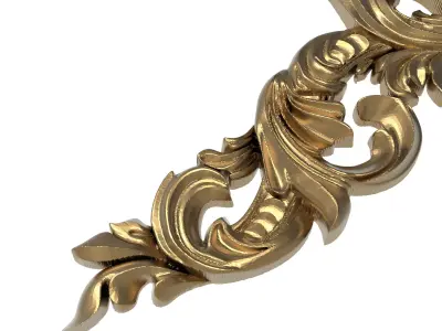  decorative pattern ready for 3D printing 3D model 497