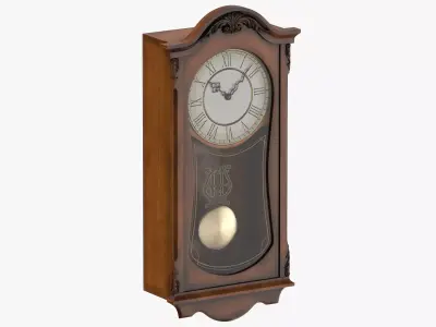Classical Clock 3D model