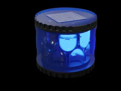 Mercura Gyroled 3D model