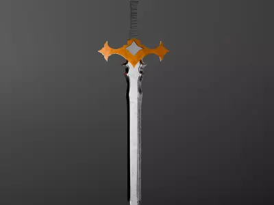 High Quality Sword 3D model