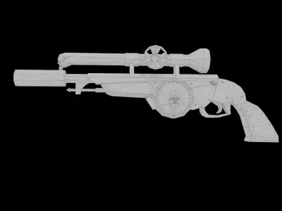 Lethal weapon 3D model