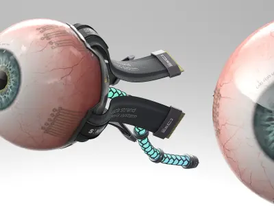  Cybernetic Eye Implant 