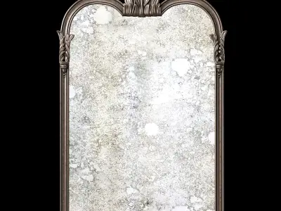 Merida Victorian Arched Mirror 3D model