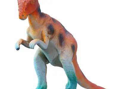 Pachycephalosaurus Toy 3D model