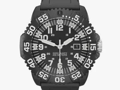 Military Watch 2 3D model