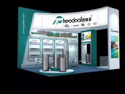 Exhibition - Area -5X6-3DMAX2009-45 3D model