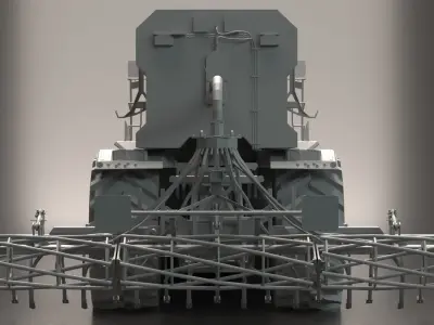 Xerion Farming Vehicle 3D model