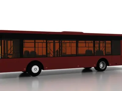Bus Bogdan A70130 3D model